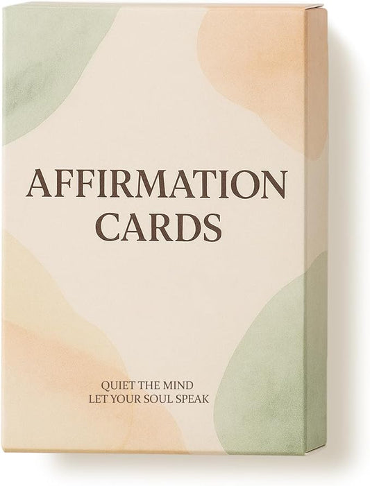 54 Positive Affirmation Cards for Women –Mindfulness Deck for Self Empowerment & Emotional Wellness, Daily Motivational Quotes, Encouragement Gift for Women,Co-works,Family