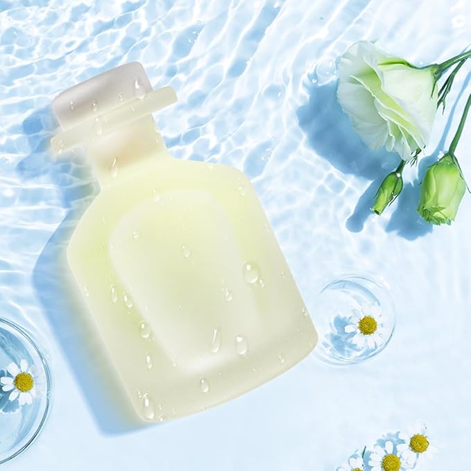 Reed Diffuser - BlackBerry Pineapple & Jasmine Green Tea 3.38oz (100ml) 2 Packs Essential Oil Reed Diffuser Set with 16 Sticks, Long Lasting Fragrance for Home, Bathroom, Bedroom, Room, Decor