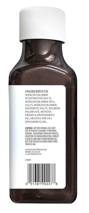 Aura Cacia Refreshing Peppermint Shower Salts | 16 oz.