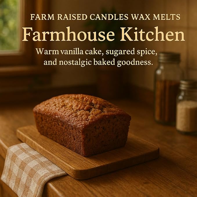 Farm Raised Candles Coffee Wax Melt 16 Ounces Variety Pack (5 Scents) – Hand-Poured 100% Soy Wax Melts – Chai • Farmhouse Coffee • Cold Brew • Black Tea – Fresh from The Farm Soy Melts