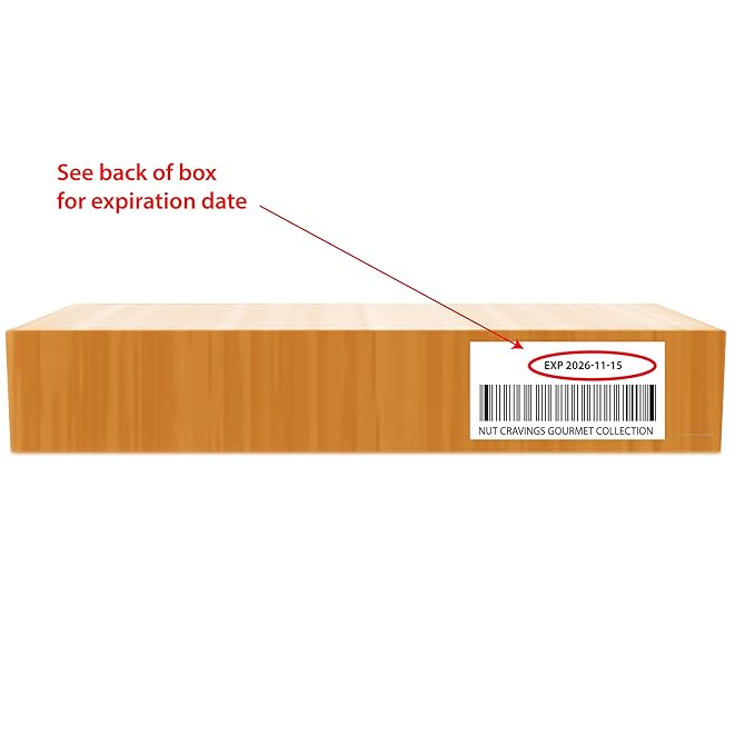 NUT CRAVINGS - Diwali Sweets Hamper Mixed Nuts Gift Basket in Reusable Wooden Tray + Green Ribbon (12 Assortments) Food Arrangement, Healthy Snack Care Package, Food Assortments