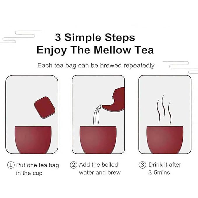 Liver Detox Herbal Tea, Liver Detox Tea Organic, Dandelion Chrysanthemum Cassia Seed Goji Berry Tea, Milk Thistle, Chinese Kidney & Liver Health Tea Bags - 8 Ingredients Natural Blend Formula (1)