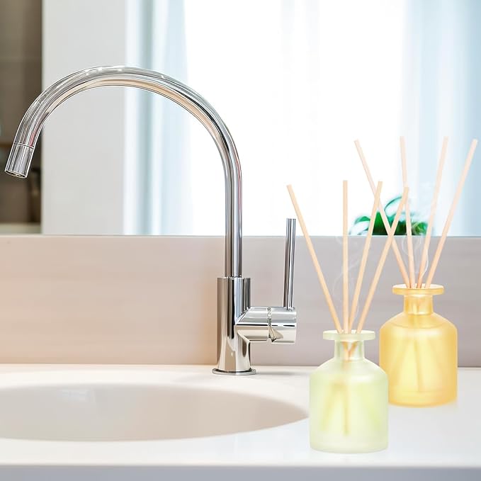 Reed Diffuser - BlackBerry Pineapple & Jasmine Green Tea 3.38oz (100ml) 2 Packs Essential Oil Reed Diffuser Set with 16 Sticks, Long Lasting Fragrance for Home, Bathroom, Bedroom, Room, Decor