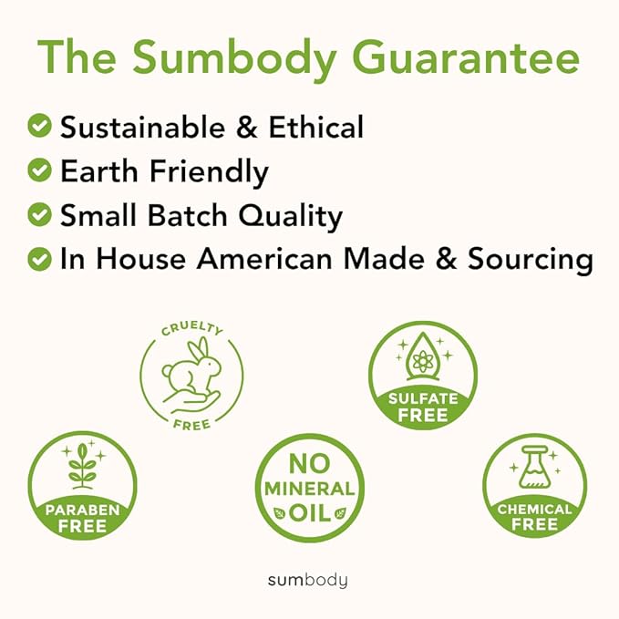 Sumbody Self Care Gifts 6pc Aromatherapy Body Care Set USA Made Women Men Teens Happy Birthday Box Spa Gift Basket Holiday Christmas Appreciation Vacation Essentials Bridal Shower Stocking Stuffer