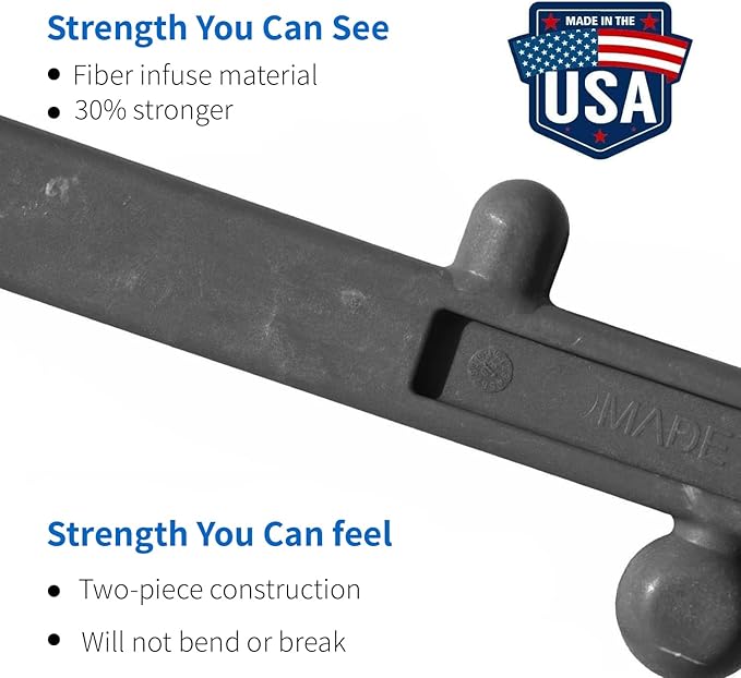 Body Back Buddy Classic USA Made Handheld Massage Cane - Full Body Trigger Point Tool for Deep Tissue Pain Relief - Dual Hooks for Back, Shoulder, Neck - (2.0 Black)