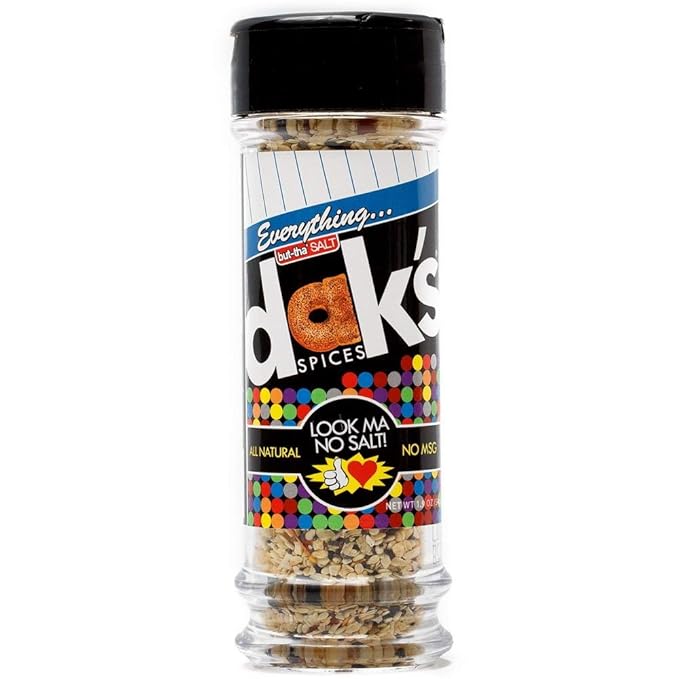 DAK's Spices Everything But Tha' Salt Blend | 100% Salt & Sugar Free | Healthy Seasoning | MSG, Preservative & Potassium Chloride Free | Low Carb & Keto Friendly | Perfect for Adding Flavor to Recipes | 1.5 oz