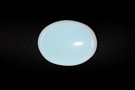 L PEDRA & CRYSTAL Worry Stone A Handheld Comfort to Ease Stress, Enhance Focus, and Promote Inner Peace (Opalite Worry Stone)