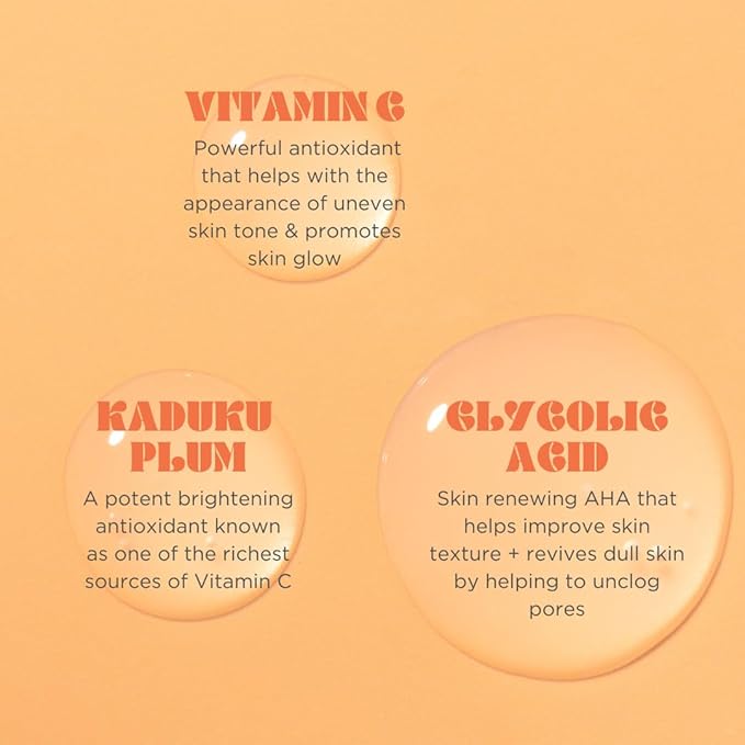 Pacifica Body Lotion Glow Baby Vitamin C Moisturizer - for Skin Brightening - w/Superfood Plant Extracts & Vitamin C & E Care Clean Beauty Vegan & Cruelty-Free Dermatologist Tested (Pack of 2)