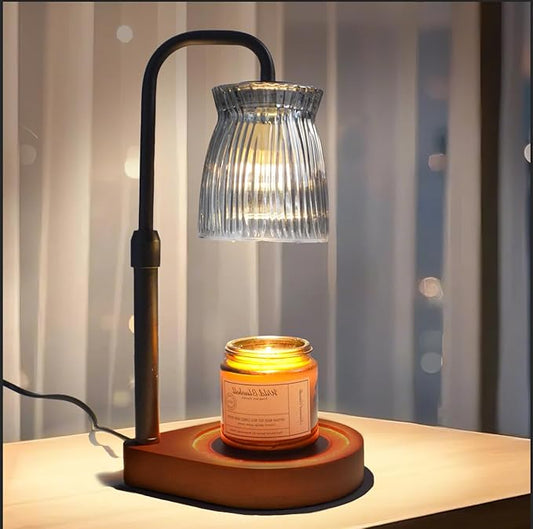 Shering Candle Warmer Lamp with Timer Dimmable, Gift Box, Gifts for Her, Birthday Gifts for Women, House Warming Gift New Home Decor, Wax Melt Warmer for Scented Jar Candles