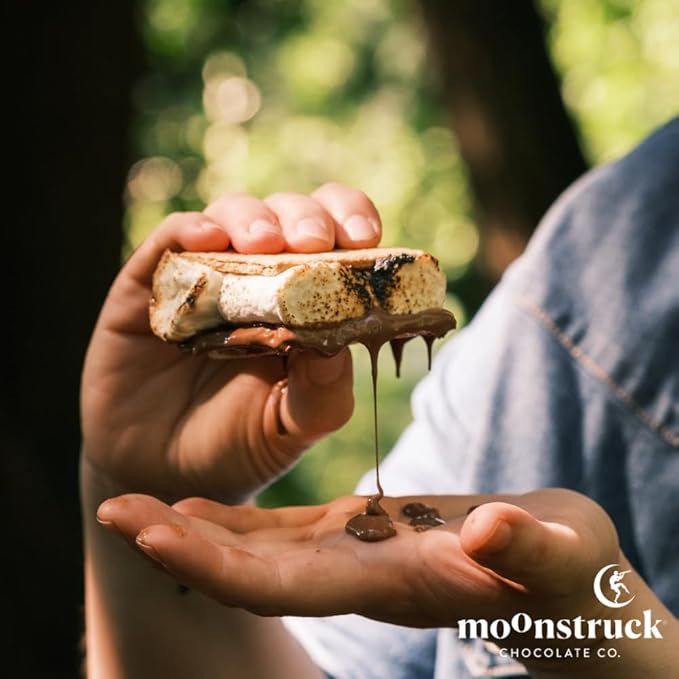 Moonstruck Chocolate Dark Chocolate Bar, 68% Cacao, 3.0oz (Pack of 1)