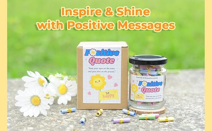 Positive Messages with NFC Keychain, Unique for Women, Affirmation Cards, Positive Affirmations Cards, Birthday Gifts for Teen, Self Care, Motivational Gifts, Affirmation Cards for Teens