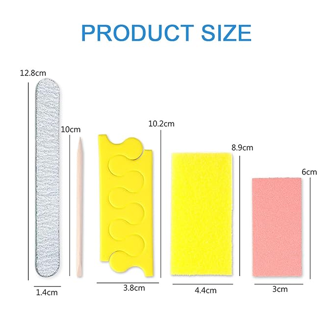 6-Step Foot Care System with Epsom Salt Soak, Callus Remover Gel, Sugar Scrub, Collagen Mask, Shea Butter Lotion, Massage Oil Candle + Disposable Pedicure Kit 5-1, Liner & Slippers. Orange 06 Set