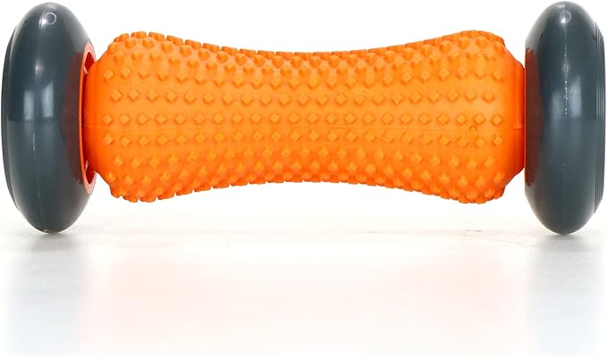 Tiger Tail Footsie Foot Massage Roller Tool, Stretch Sore Foot Muscles, Relieve Plantar Fasciitis, Increase Circulation, and Soothe Cramping