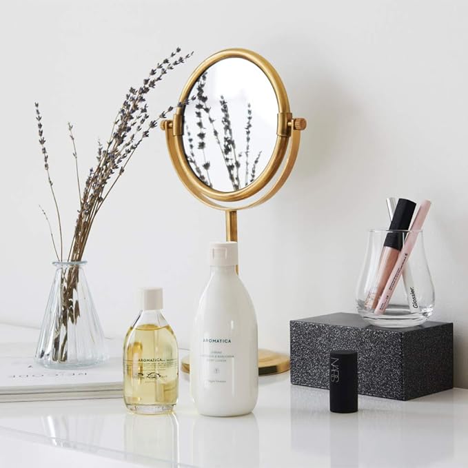 AROMATICA Serene Body Lotion Lavender & Marjoram, Vegan | Soothing Body Moisturizer | Light Relaxing Scent | for Normal to Dry Skin | with Shea Butter (10.14oz / 300ml)