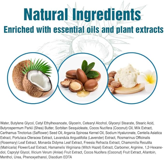 Epielle Intensive Repairing Hand Masks 6 Pairs, Deep Moisturizing Gloves for Dry, Cracked Hands, Repair with Coconut Oil & Milk Extract, Korean Skin Care, Spa Set, Self Care Gifts for Women