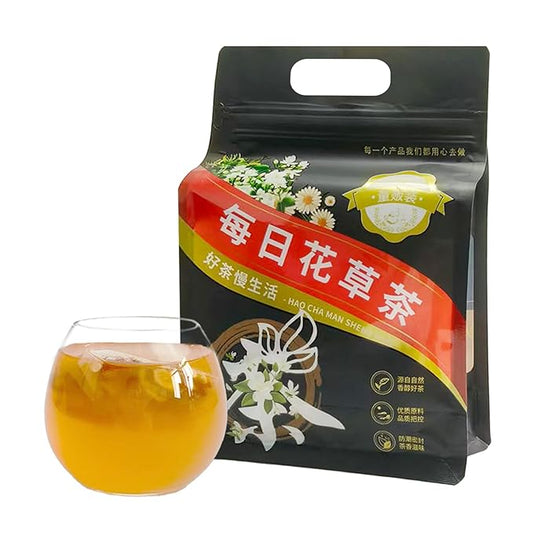 Astragalus, Codonopsis, Longan Natural herbal tea for stomach health. Jujube for Liver & Kidney Health, Roasted Detox Herbal Tea. Support Digestion & Boost Immune System, Caffeine Free.(1 Pack/25 Bags)