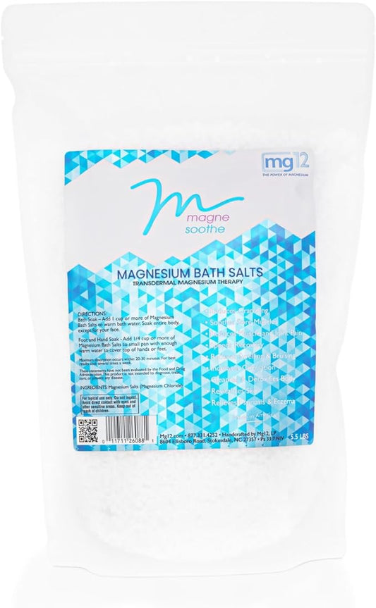 5.5lb MagneSoothe Magnesium Bath Salt