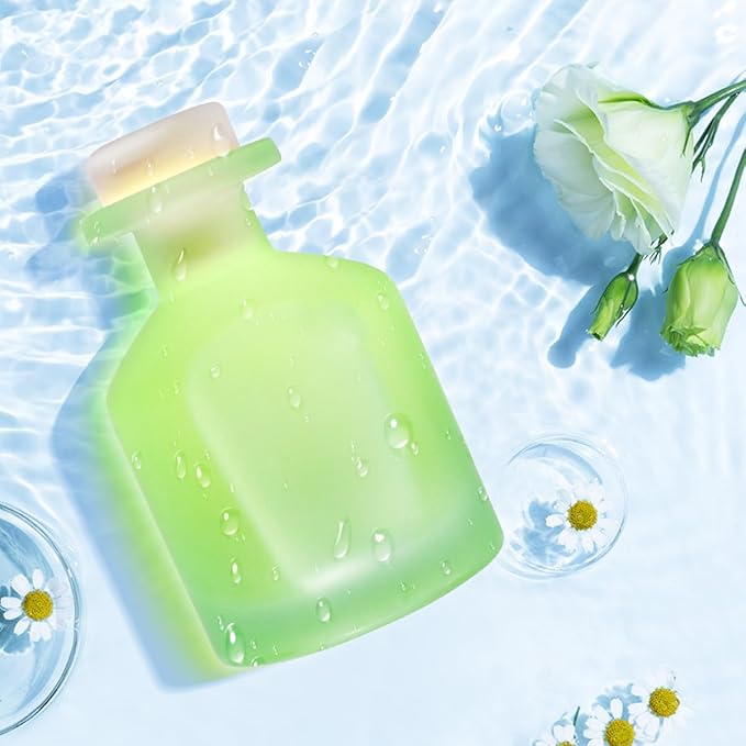 Reed Diffuser - Clean Linen & Jasmine Lily 3.38oz (100ml) 2 Pack Essential Oil Reed Diffuser Set with 8 Sticks, Long Lasting Fragrance for Home, Bathroom, Bedroom, Room, Decor, Gifts