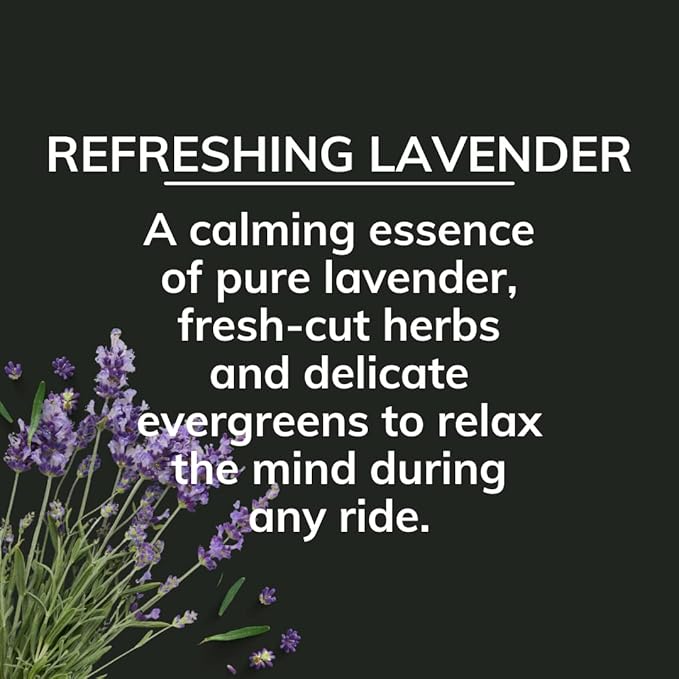 Citrus Magic On The Go Odor Absorbing Solid Car Air Freshener, Refreshing Lavender, 8-Ounce, Pack of 3