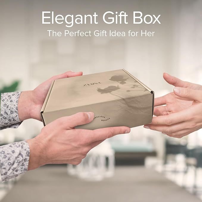 ZAAINA Wellness Spa Set for Women - Self Care Gift Basket for Her, Pampering Home Spa Package for Woman, Unique Gift for Mom, Relaxing Birthday Gifts for Women