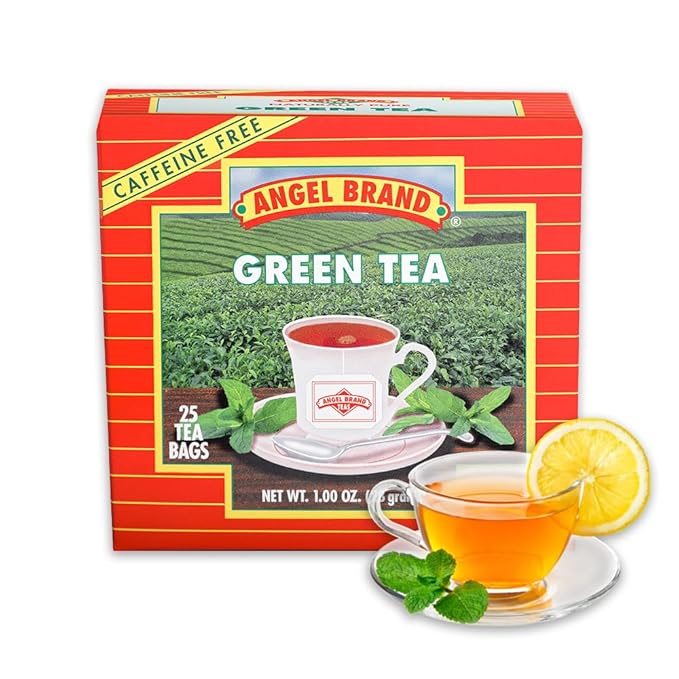 Angel Brand Green Tea 25 – Green Tea for Energy and Refreshment Rich in Nutrients with Wide Range of Health Benefits