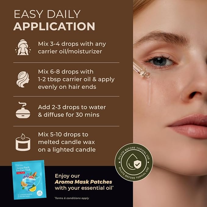 Gya Labs Lavender Essential Oil - 4 Fl Oz - for Hair, Skin, Diffuser, Aromatherapy & DIY Candle Making Scent