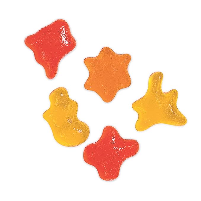 Blobs Gummy Candy - 2g Sugar Healthy Gummies - Low Net Carb & Low Calorie - No Sugar Alcohols, Vegan, Gluten Free, No Dyes - Variety Snack Pack for Kids & Adults (Pack of 6)