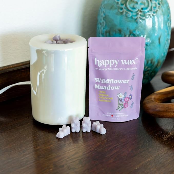 Happy Wax Spring Scented Soy Wax Melts (8oz Pouch) (Wildflower Meadow)