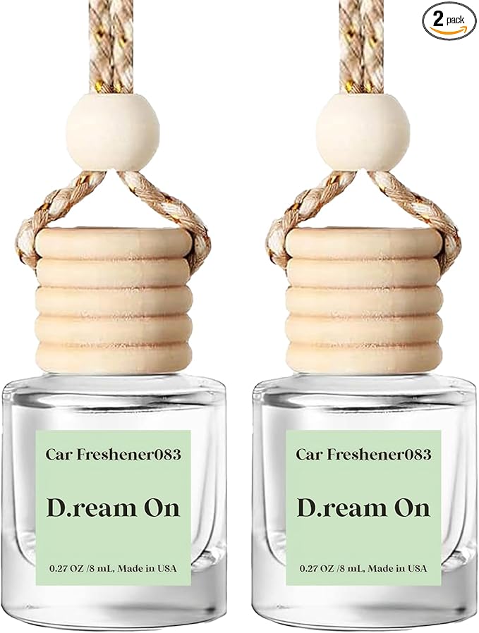 Car Air Freshener Hanging 2 Pack, Air Freshener Diffuser for Cars, Air Fresheners Diffuser oil For Car,Car Air Freshener For Women