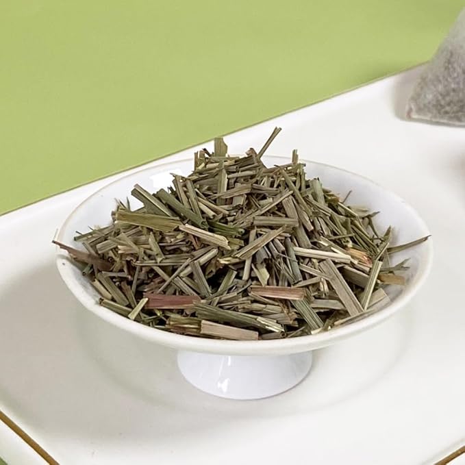 XIEJINJI Lemongrass Tea Bags, 40 Count - Premium Natural Lemongrass Herbal Tea, Caffeine-Free & Non-GMO, Supports Digestion & Relaxation