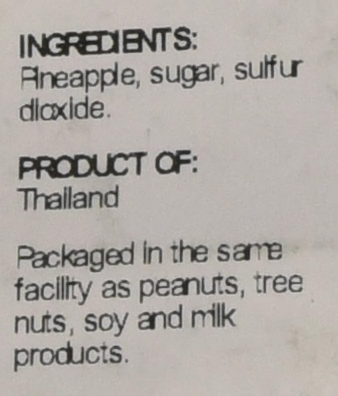 Sincerely Nuts - Dried Pineapple Chunks | Healthy Dehydrated Fruit Snack | Sweet Candied Chewy Tropical Pineapple Bits | Kosher, Vegan, Gluten Free. 5(LB) Bag