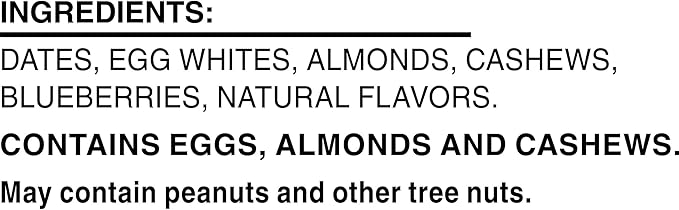 RXBAR Protein Bars, Protein Snack, Snack Bars, Blueberry, 18.3oz Box (10 Count)