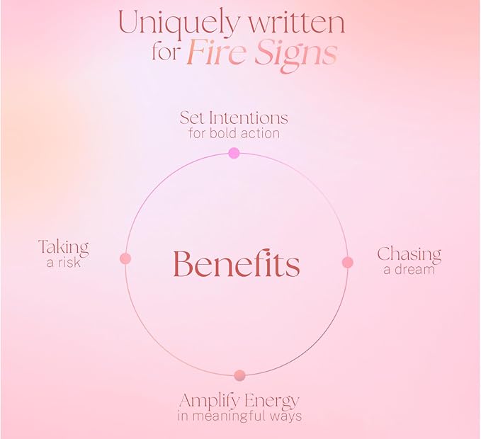 Aries, Leo, Sagittarius Gifts for Women - 40 Daily Affirmation Cards for Women. Positive Affirmation Cards, Zodiac Mindfulness Motivational Birthday Gifts, Astrology Inspirational Décor