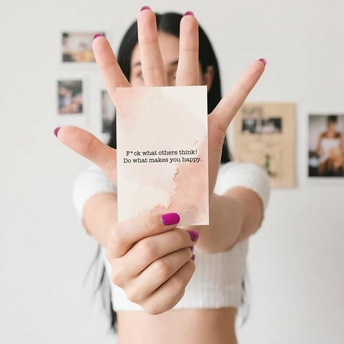 Badass Affirmation Cards - Daily Motivational and Inspirational Cards for Women