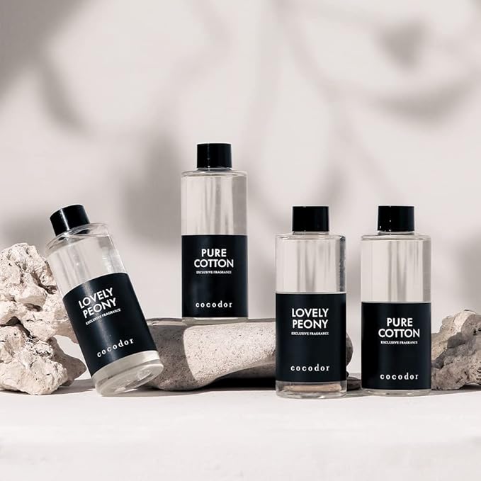 Cocod'or COCODOR Reed Diffuser Oil Refill/Black Cherry /6.7oz / 1 Pack/Aromatherapy, Home Fragrance, Scented Oils, Oils for Reed Diffuser, Bathroom Home Decor