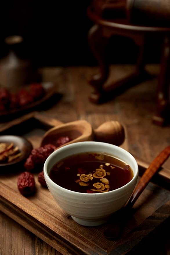 Damtuh Jujube Tea (Red Date Tea) – Traditional Korean Herbal Blend with Walnuts & Almonds, 15 Sticks