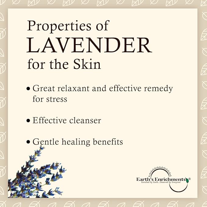 Sugar Scrub, USDA Organic Sugar Scrub, Vegan Soothing Lavender Body Scrub, Moisturizing, Hydrating, Exfoliating, Great for Rough, Dry Skin, Lips, Feet and Elbows, Coconut, Avocado, and Grape Seed Oil 16 oz