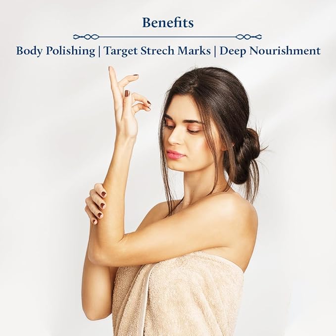 Blue Nectar Kumkumadi Body Oil for Glowing Skin | Moisturizing Oil for Dry Skin with Relaxing Aroma | Plant Based Body Oil for Women & Men (12 Herbs, 6.76 fl oz)