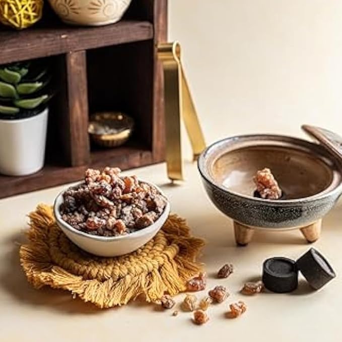 100% Natural Incense Resin - Organic Somalian Myrrh | Aromatherapy & Spiritual Practices | 40g/150g (150)