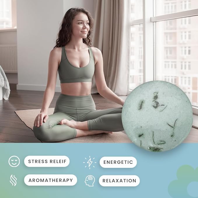 Shower Steamers Gift Set – 6 Aromatherapy Shower Bombs with Essential Oils – Natural Spa Fizzies for Women & Men – Self-Care Kit for Relaxation, Stress Relief & Home Spa – Bliss Collection