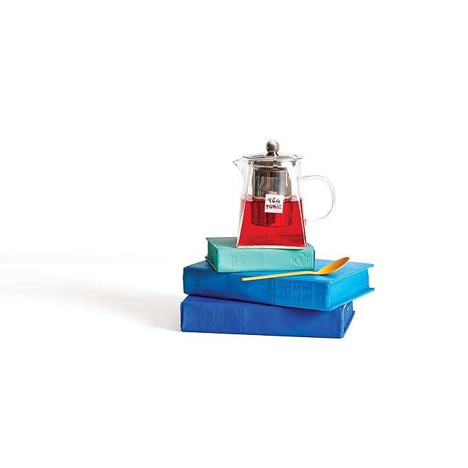 Tea Tonic Mango Elixir Tea Bags – Refreshing Fruit Infusion with Mango & Pure Ingredients, 20 Count | Tropical Herbal Tea for Iced or Hot Brews | Caffeine-Free