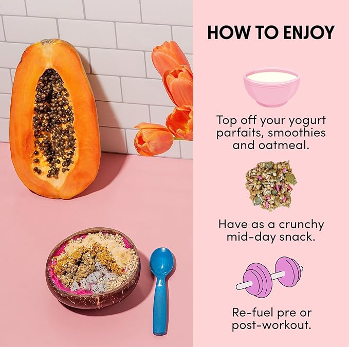 Clusterbucks Superfood Clusters – Grain-Free, Keto-Friendly Granola with Regeneratively Grown Sprouted Buckwheat– Gluten-Free, Low-Carb, Organic Healthy Snack (6 Ounce (Pack of 6), Variety #1)