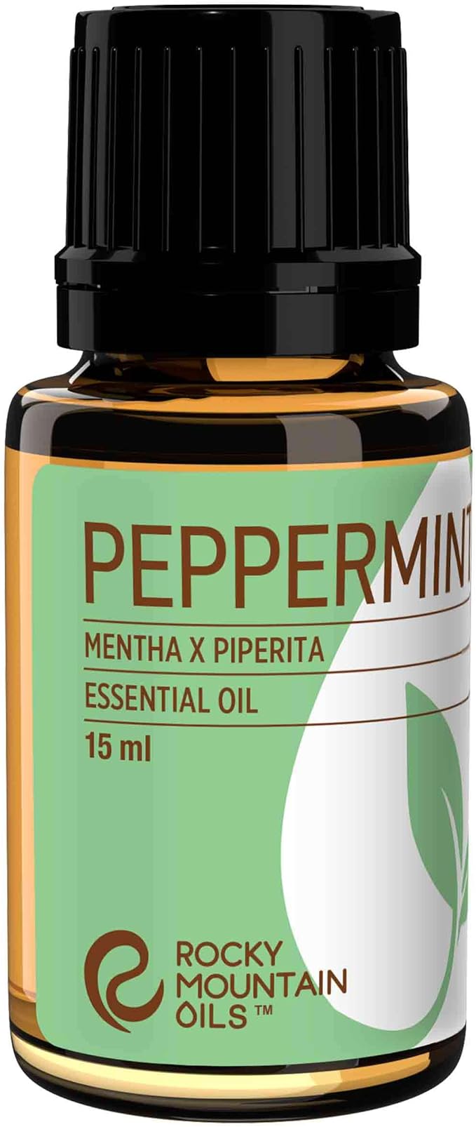 Rocky Mountain Oils Peppermint Essential Oil - Natural Aromatherapy Essential Oils for Diffusers, Topical, and Home - 15ml