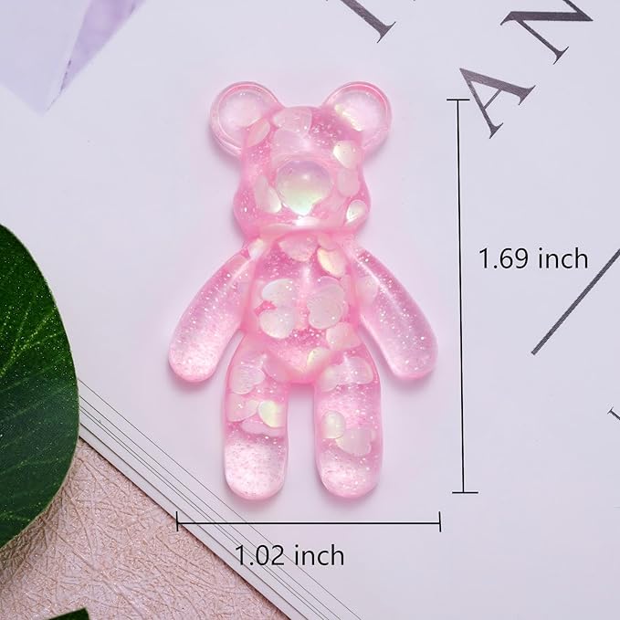 Pocket Bear Hug, Anxiety Relief Gifts for Women Men, Mental Health Positivity Gifts, Thinking of You Gift, Emotional Support Gift, Comforting Present for Son Daughter Back to School, Pink