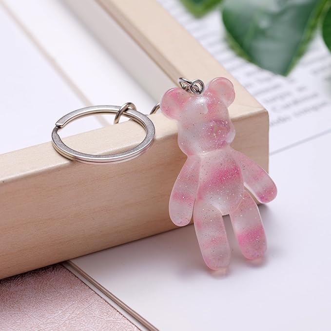 Pocket Bear Hug, Anxiety Relief Gifts for Women Men, Mental Health Positivity Gifts for Anxious Friend, Thinking of You Gift, Comforting Gift for Son Daughter Back to School, Light Pink