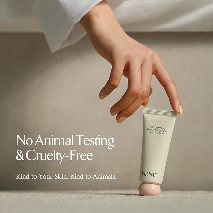 LA MUSE Age-Control Hand Protection | Nadine(White TubeRose) Scent | Luxury Perfumed Hand Cream for Women | Shea Butter Nourishes & Protects Dry, Aging Hands | Fast-Absorbing & No Grease, Silky Finish