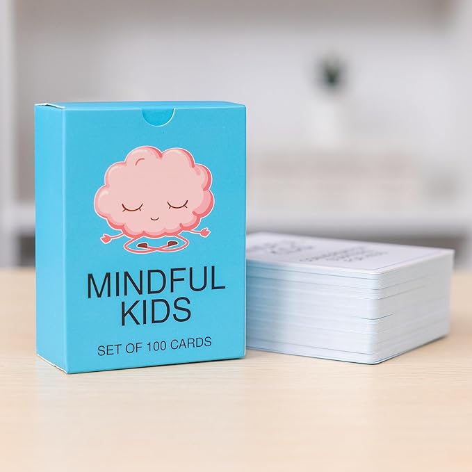 100 Mindfulness Conversation Cards for Kids - Enable Meaningful Conversations with Kids