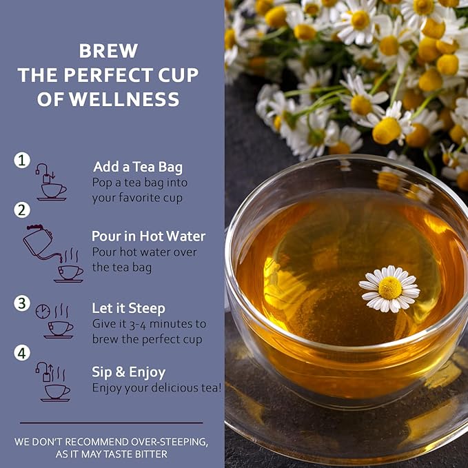 Life Plus Style Gourmet Sweet Dreams Calming Herbal Tea Organic Peppermint Natural Herbal Fennel Tea Caffeine Free Chamomile Tea Hot or Iced Soothing Blend Sleep Relax Supports Wellness 60 Tea Bags