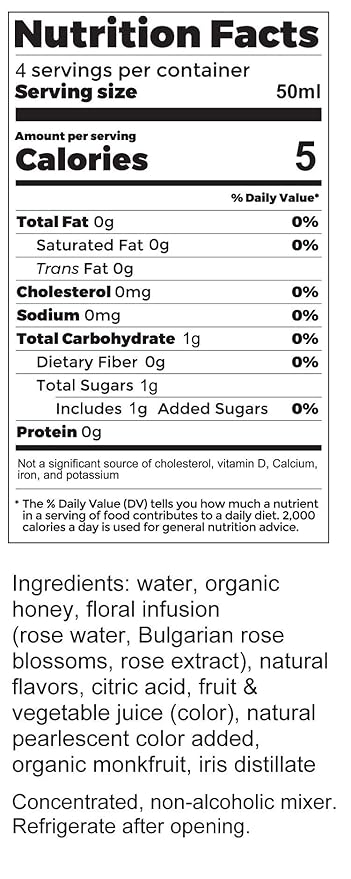 JARDIN Mini Variety Bundle - Sugar Free, All Natural Mixers - Lavender, Rose, & Honeysuckle Aromatic Floral Flavors for Cocktails, Lemonades, Sodas, and Mocktails. Preservative Free (3 bottles, 6.76 Fl Oz each)