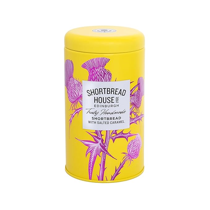 Shortbread House of Edinburgh Salted Caramel Shortbread Biscuits, Truly Handmade, 4.9 Ounce (Pack of 1)
